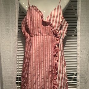Red and White summer dress